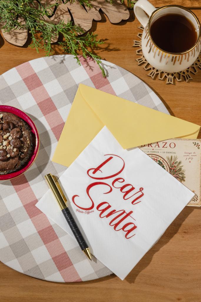 Servilletas de Papel Dear Santa